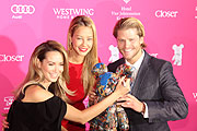 Sängerin Mandy Capristo, Alessandra Pocher, Paul Janke (©Foto: Martin Schmitz)